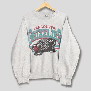 Vintage Vancouver Grizzlies Basketball Graphic Crewneck Sweatshirt, NBA Shirt